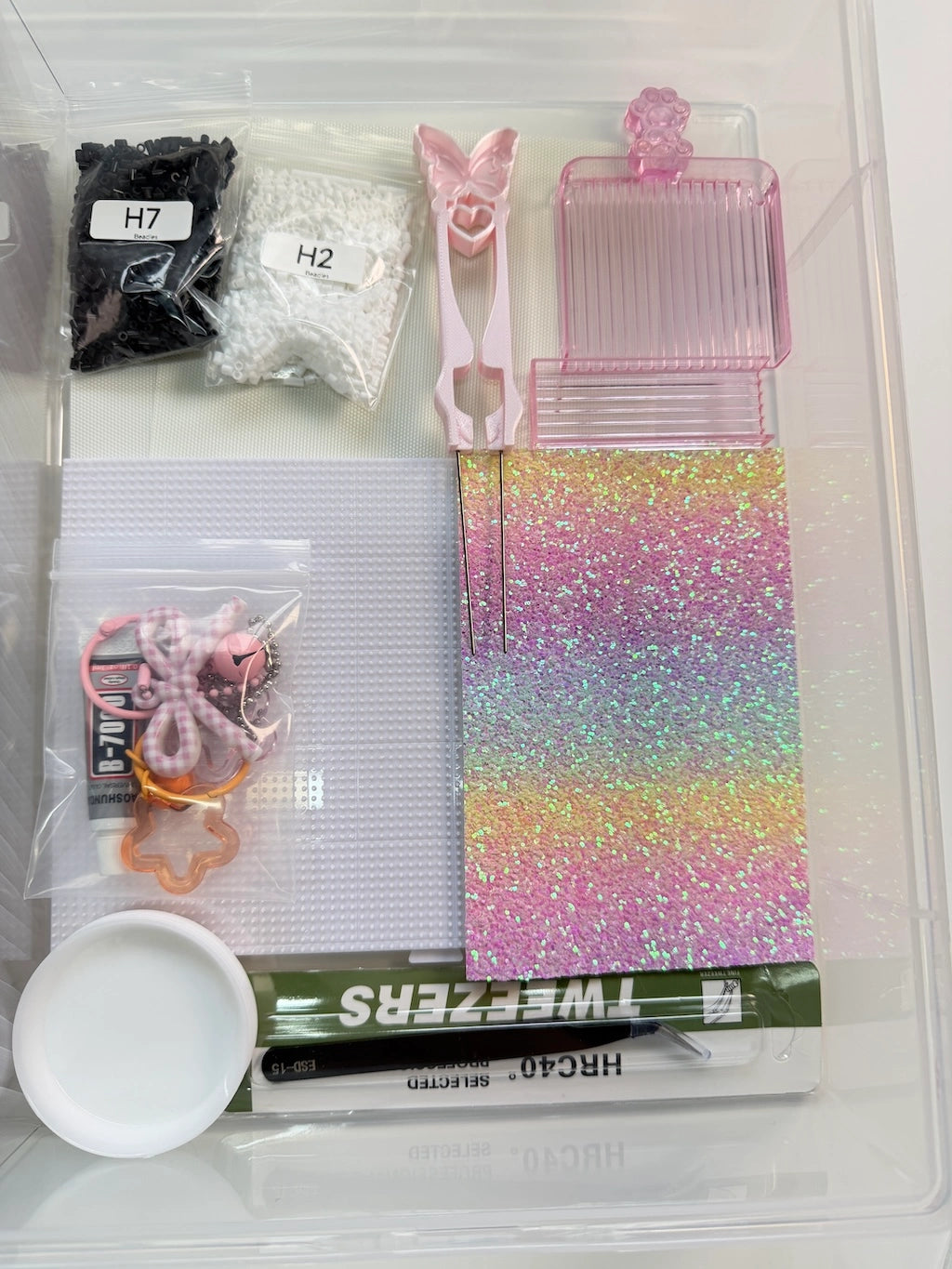 221 色拼豆 Lite 套装（独立自封袋收纳）– 221,000 颗 2.6mm 迷你拼豆
