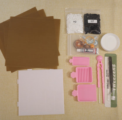 221 Colors Fuse Beads Lite Kit with Independent Zipper Bags – 221,000 Pcs Tiny 2.6mm Beads