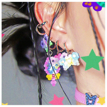 🦋 Butterfly Perler Bead Earrings 🌸