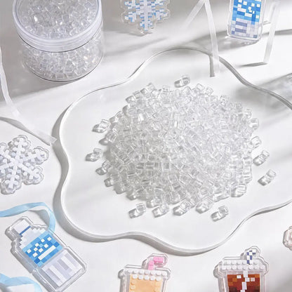 Ultra High Transparency Fuse Beads – Crystal Clear Glass-Like Finish