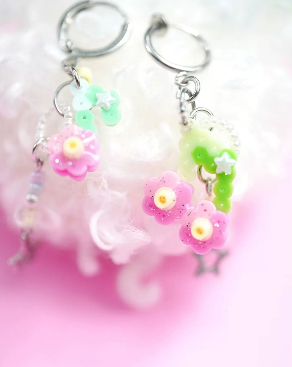 🎵 Music Note Perler Bead Earrings 🎶