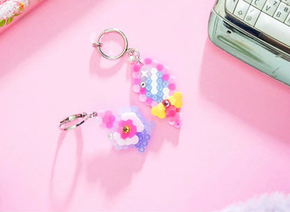 💐 Perfume Bottle Perler Bead Earrings 🌸